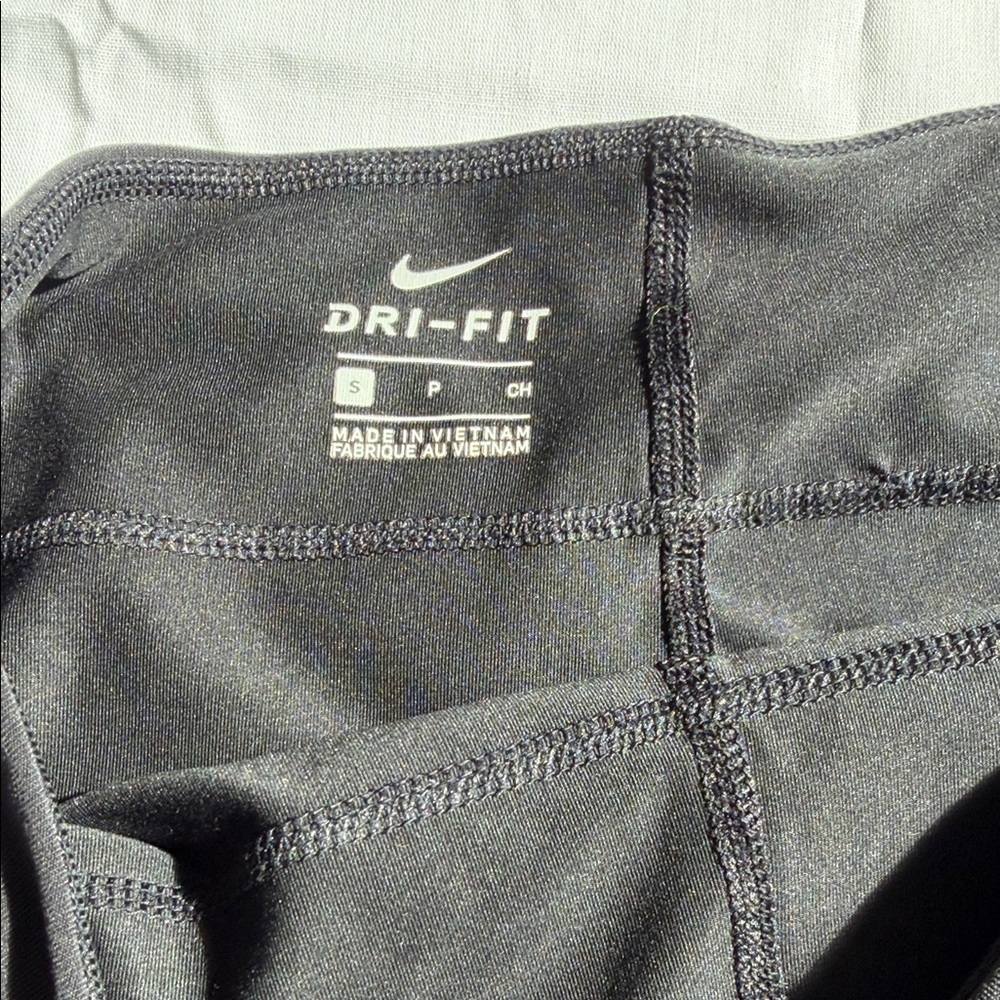 Nike Black Tennis Skirt with White Logo. Size S. - Picture 2 of 4